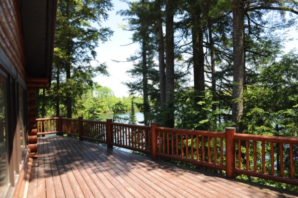 8. Deck in the pines