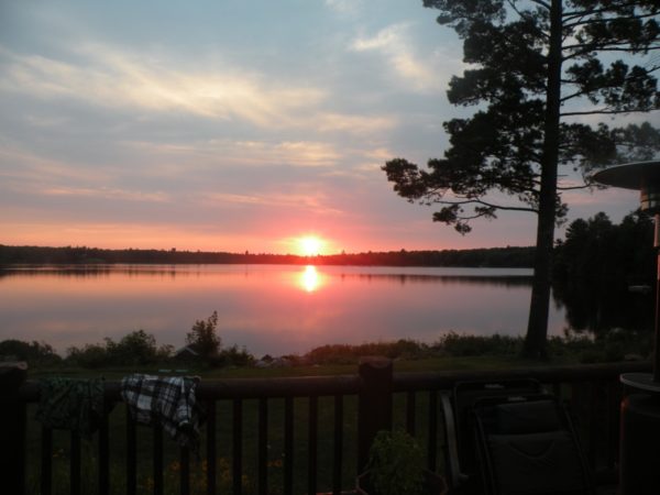 Sunset from Front Deck